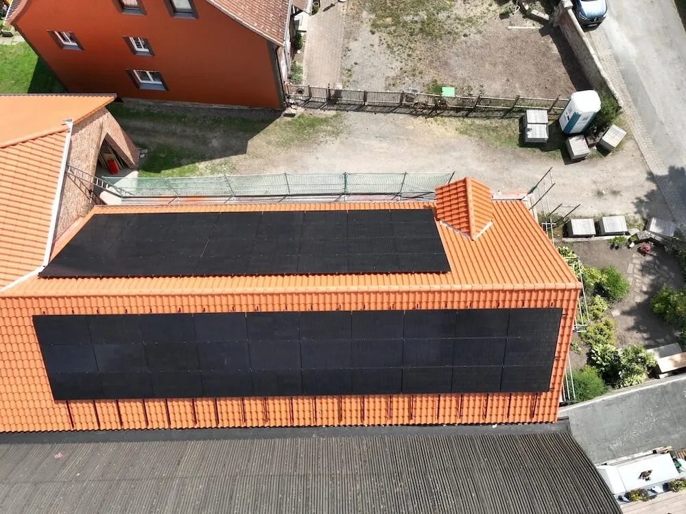 PV-Anlage 28 kWp – Drohnenaufnahme 4
